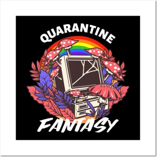 Quarantine Fantasy / Magic Mushrooms / Magic Roots Posters and Art